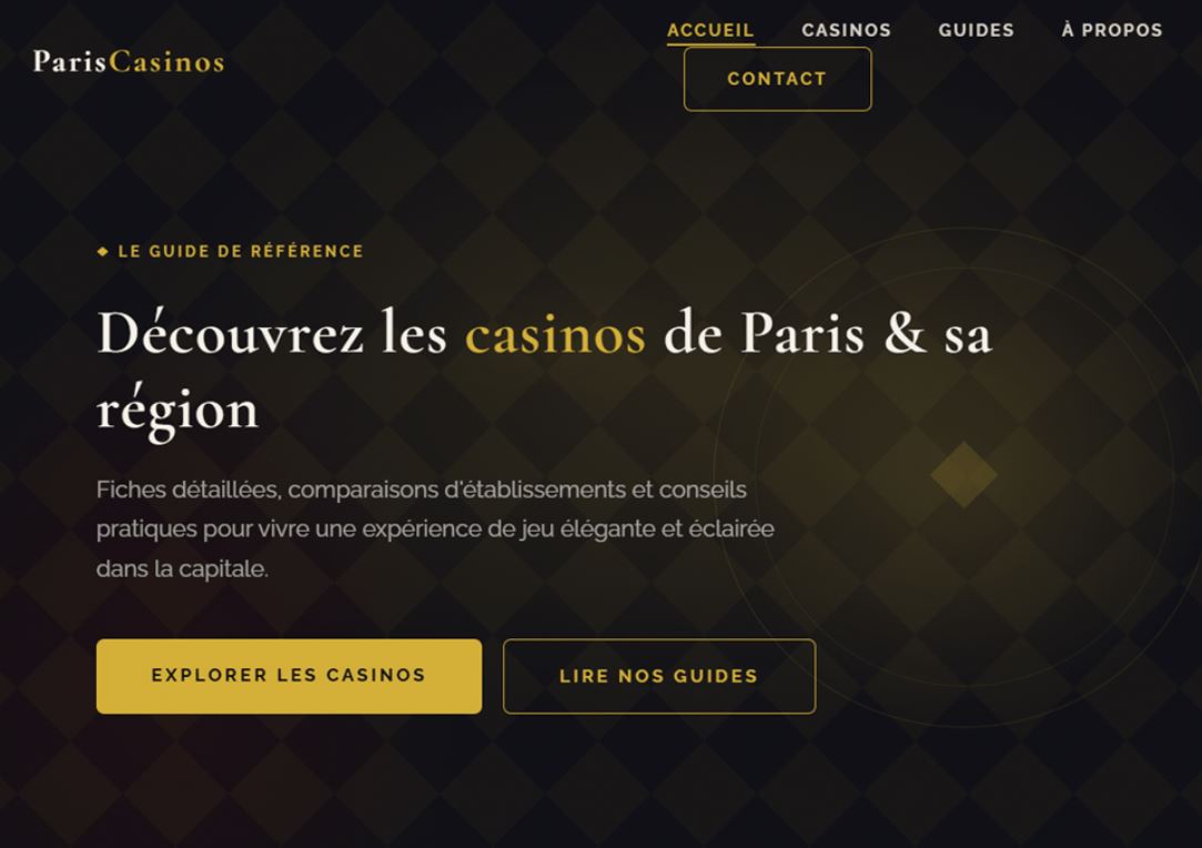 Créer site web avec IA : le résultat avec Claude et LWS